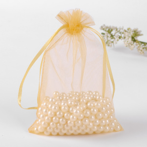 Good quality customized design fabric organza bag