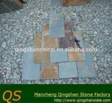 natural rusty slate stone flat roof tiles