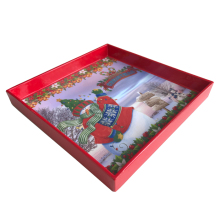 Square Plastic Serving Tray