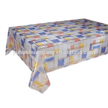 Plastic Matte Design PVC Sheet Table Cloth
