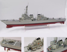 Rc hobby electric rc boat 1:128 scale rc USA warship
