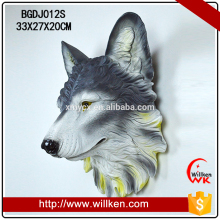 Wholesale Polyresin Wolf Head