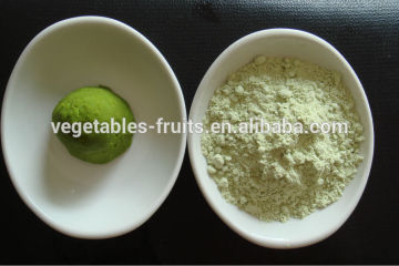 Premium quality spice green Wasabi powder