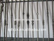 Decorative wrought iron bars for window gate fence railing part