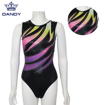 Tùy chỉnh Thiết kế mới đào tạo Leotard thể dục dụng cụ thể dục dụng cụ cho phụ nữ