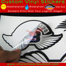 S48 vinyl static clings, customized vinyl decals for cars