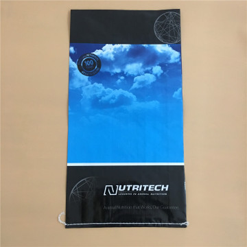 Back seam laminated plastic bag