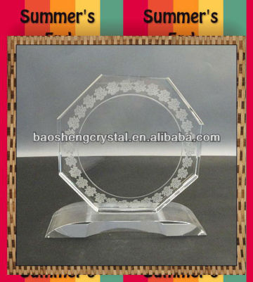 Classic custom engraved crystal awards