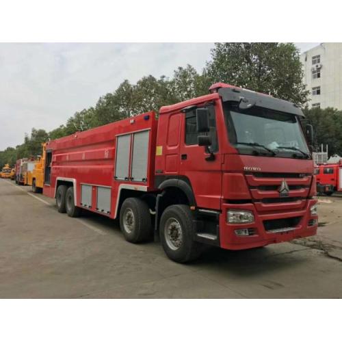 Camion de pompiers en mousse Howo 16ton