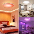 30W RGB LED ضوء سقف wifi الذكية