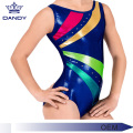 Maillot de gimnasia sublimado con brillo personalizado