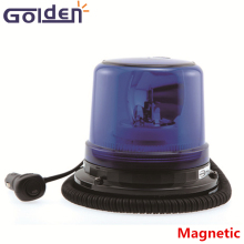 Blue Magnetic strobe halogen rotator beacon for emergency vehicle