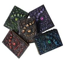 3D Resin Dragon Eyes A5 Gaming Gift Notebook for D&D Players