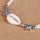 Bracelet en coquillage naturel et tortue fait à la main bijoux de pied de plage Bracelets de perles Boho réglables Bracelet de cheville pour femmes et filles