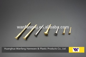 Slotted raised countersunk(oval) head wood screw-DIN95