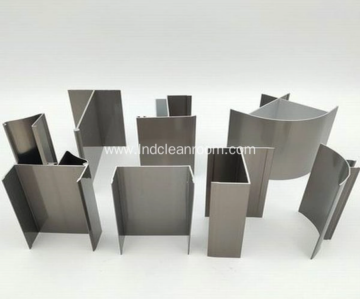 Aluminum profile for dust-free room
