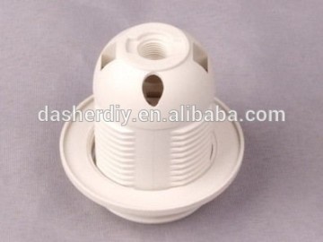 High quality factory price lampholder E27 all thread plastic lampholder
