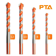 YG6X Alloy Tip Core Drill Bit for Porcelain Tile, Ceramic, Metal, Wall, Marble, and Glass (6-12mm)