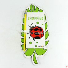 super style gift usage cute magnetic note pad with pencil