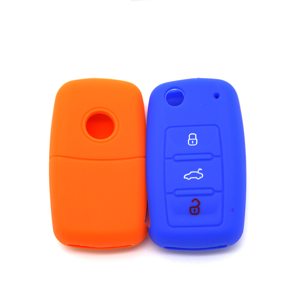 VW silicone car key cover