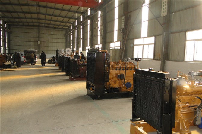 Highly Technical Internal Combustion10-1100kw Syngas Generator Set