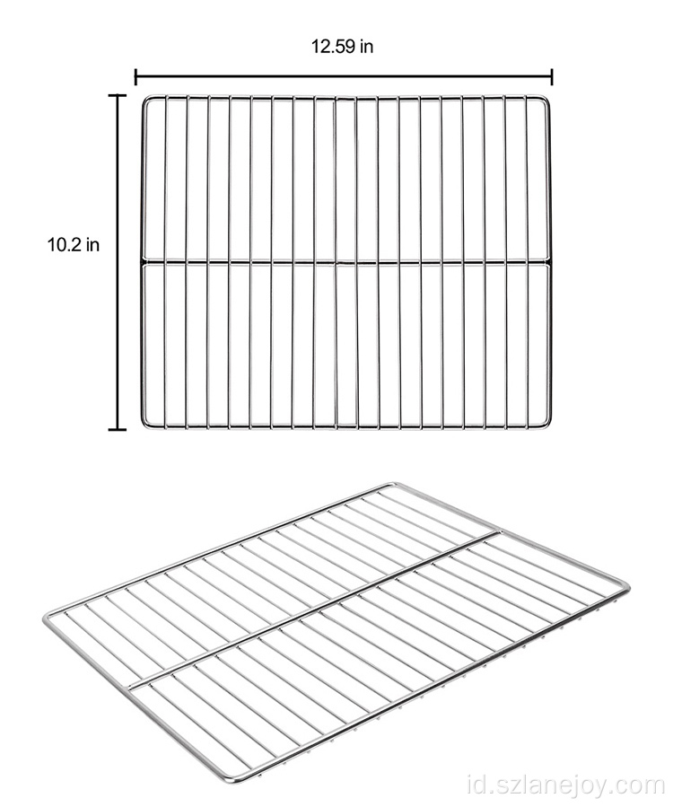 Alat pendingin rak roti Stainless Steel Barbecue Baking