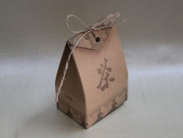 simple brown craft paper bag for tea/ tea sacks