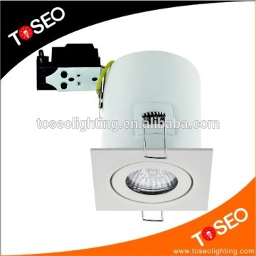 Square adjustbale Fire rated downlights