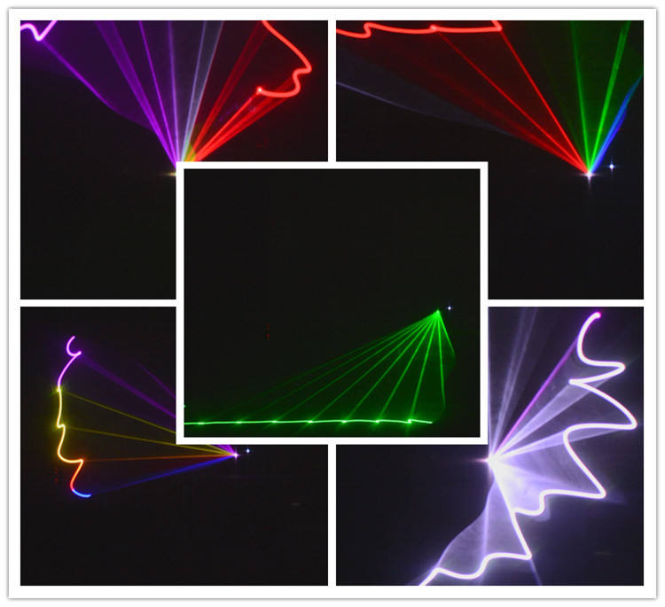 Big Dipper Light laser KM002RGB dmx led laser seven stars with time and space tunnel Butterfly dances effect