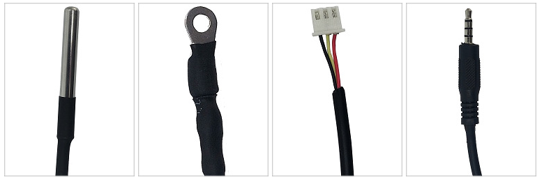 High quality Custom digital waterproof high temperature Sensor ds18b20 with Cable 1m 2m 3m 5m 10m