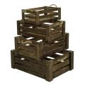 Wooden Rustic Packed Wine Storage Box