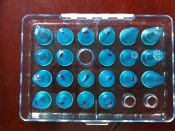 PC plastic pastry tips 23pcs sets/cake mould