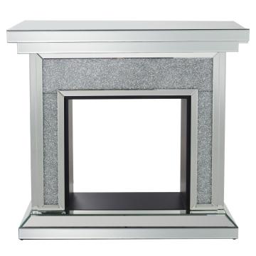 electric glass fireplace stand