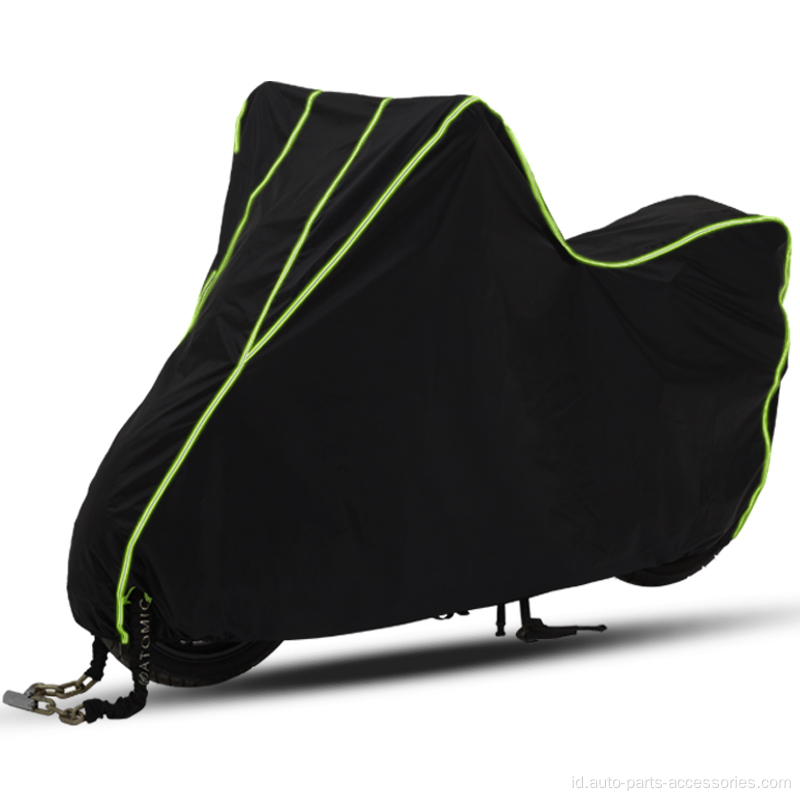 UV Pelindung Breathable Lockable Anti Dust Motorbike Cover