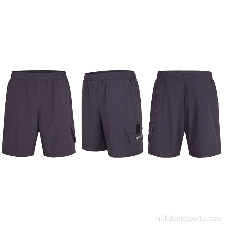 Wholesale zomer basketbal broek heren shorts training pants sport shorts voor mannen