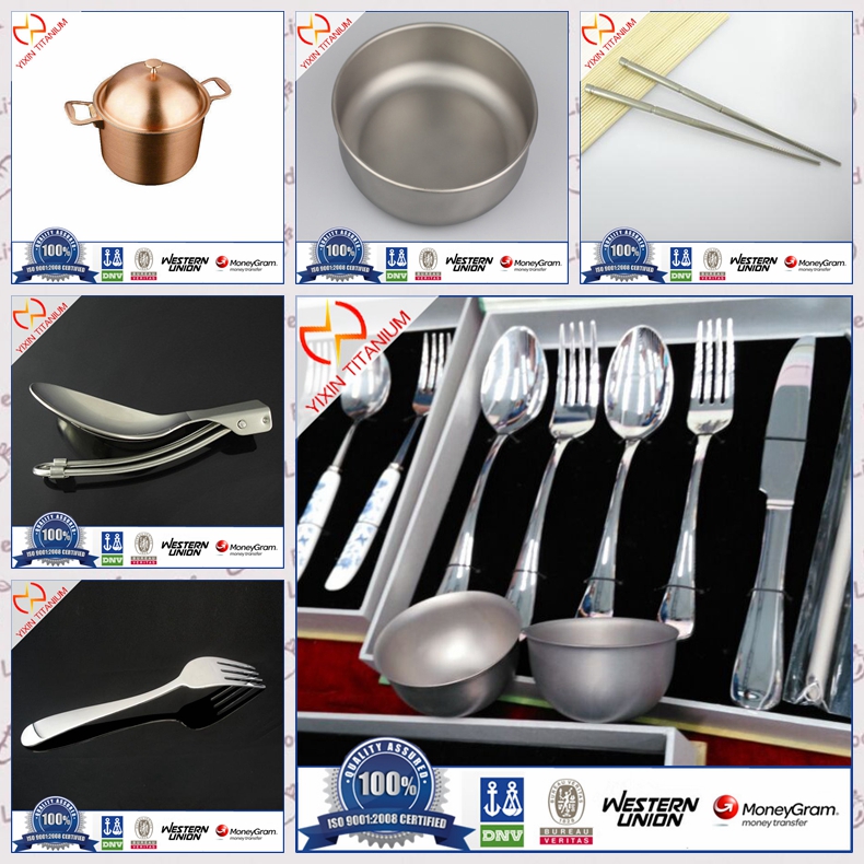 Titanium kitchware