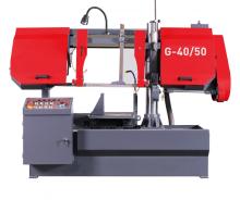 Semi-automatic metal working band saw machin