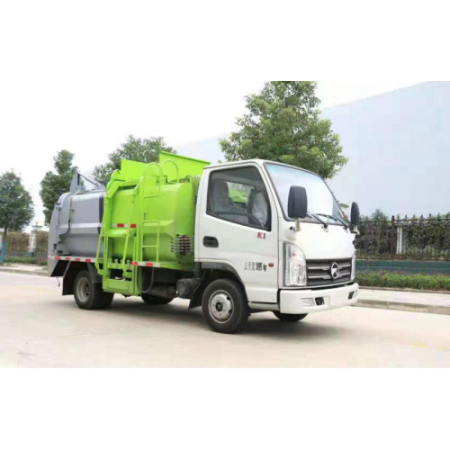 rubbish collection can kitchen garbage transport truck