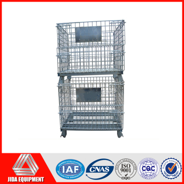 Metal warehouse nestable supermarket roll cages