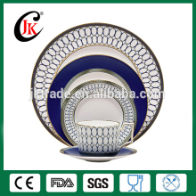 Wholesale 4pcs Dubai Dinnerware set, Fine Bone China Dinner Set