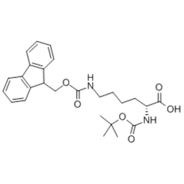 D-Lisina, N2 - [(1,1-dimetiletoxi) carbonil] -N6 - [(9H-fluoren-9-ilmetoxi) carbonil] - CAS 115186-31-7