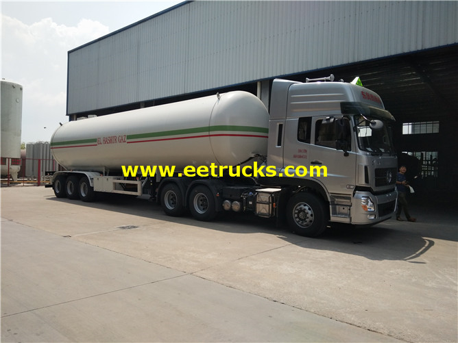 14000 Gallons 23ton LPG Gas Trailer Tankers