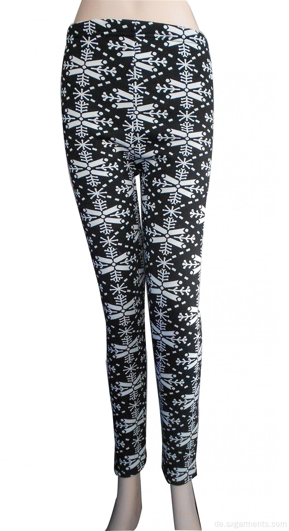 Höchste Qualität 98% Polyester 2% Spandex Lady&#39;s Leggings