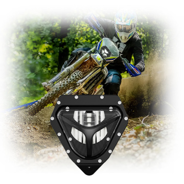E-mark Enduro Headlights - LED Hi/Lo Beam Accessory for Sherco Enduro Bikes