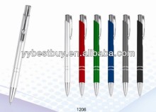 Cheap metal click pen advertising ball pen for promotion