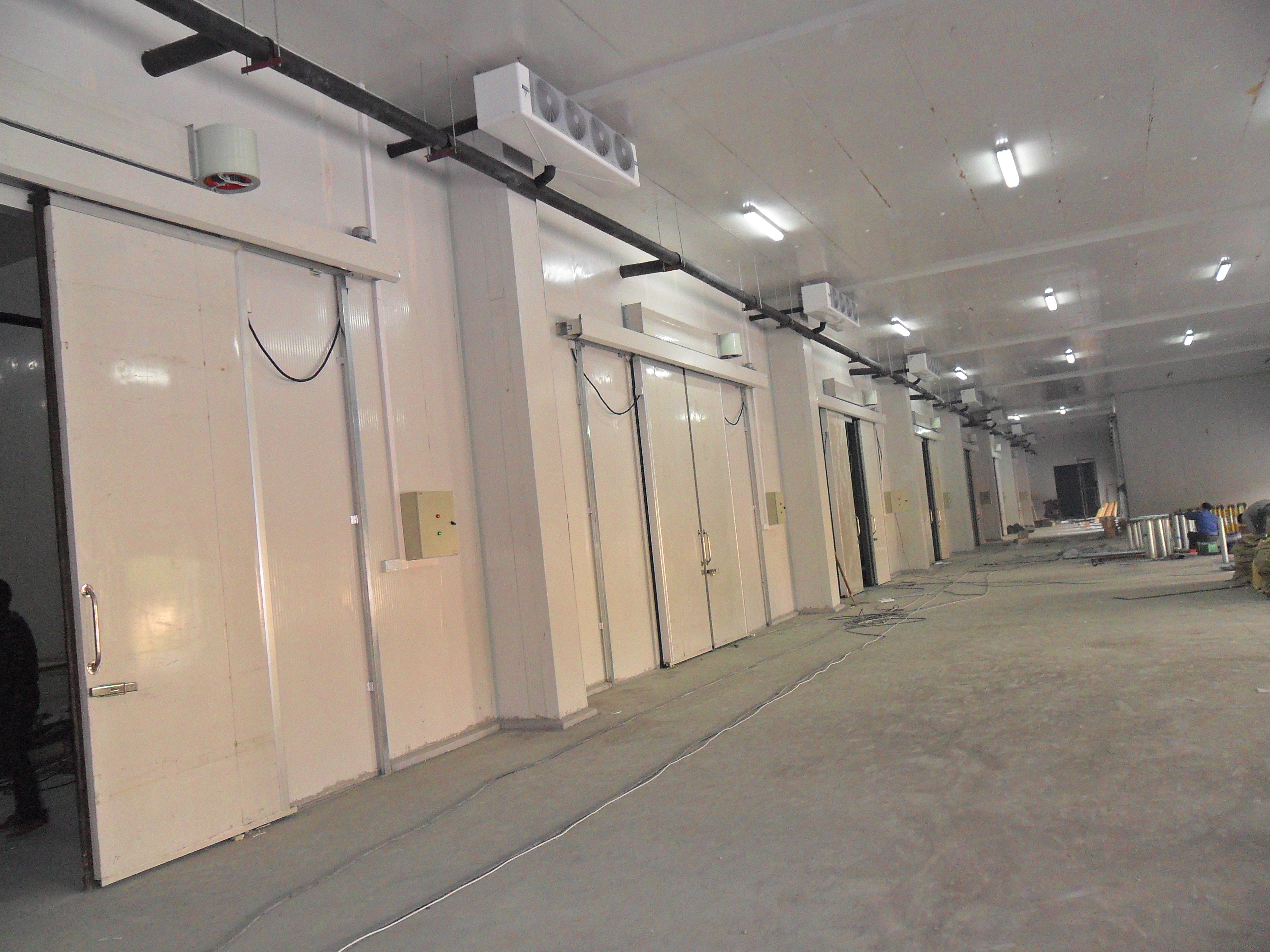 proyecto de cámara frigorífica cold room project