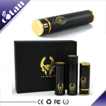 New Brass Plated Black Mods Hemidall Mechanical Mods Good Quality E Cigarettes Health Hemidall E Cigarettes Huge Vapor