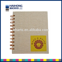 Printing wire bound notebook
