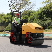 Asphalt paving vibratory roller vibratory road roller mini tandem vibratory roller FYL-900