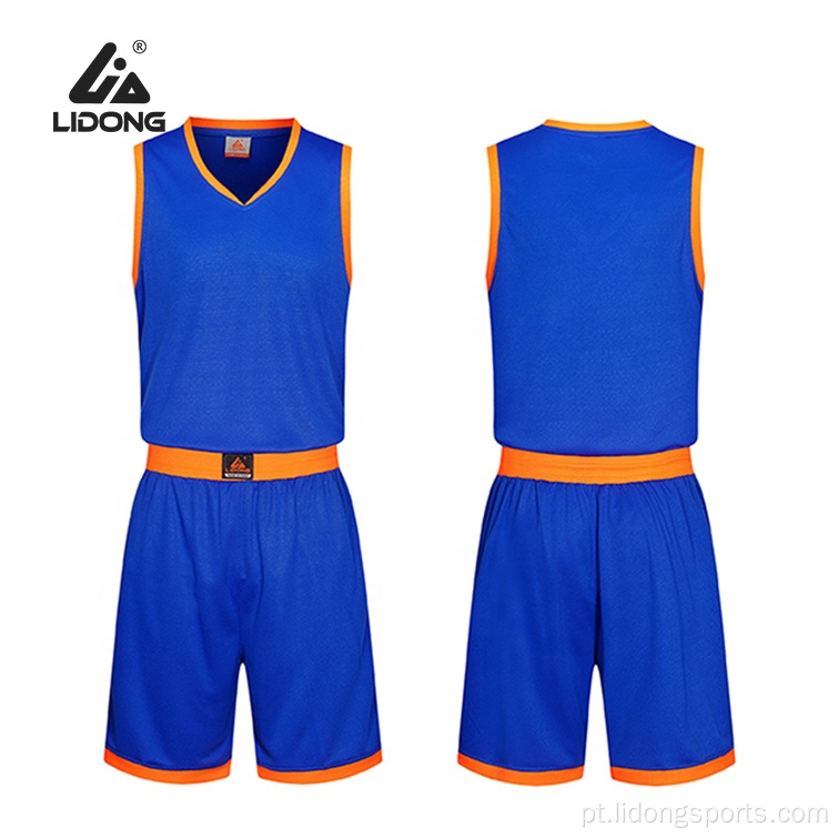 Mais recente desgaste de basquete de design de basquete vestido de basquete personalizado